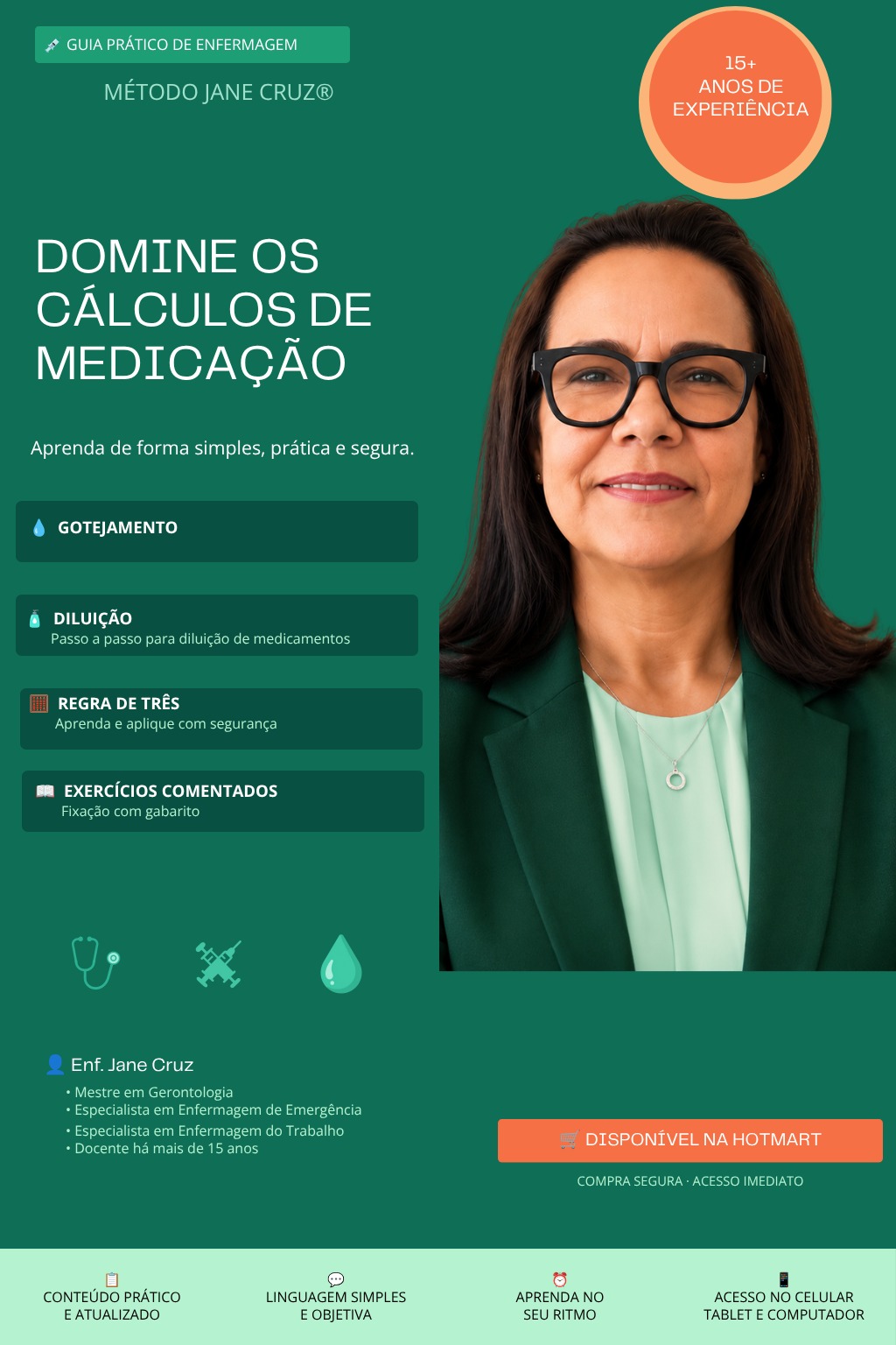 Capa do e-book Cálculo de Medicação