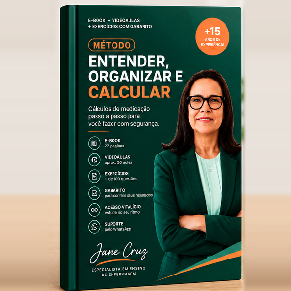 Capa do e-book Cálculo de Medicação